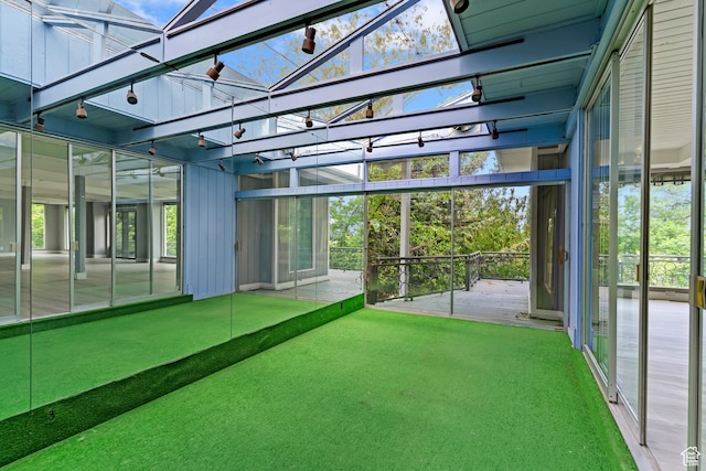 4203 S College Dr E, Ogden, UT 84403 - view of unfurnished sunroom