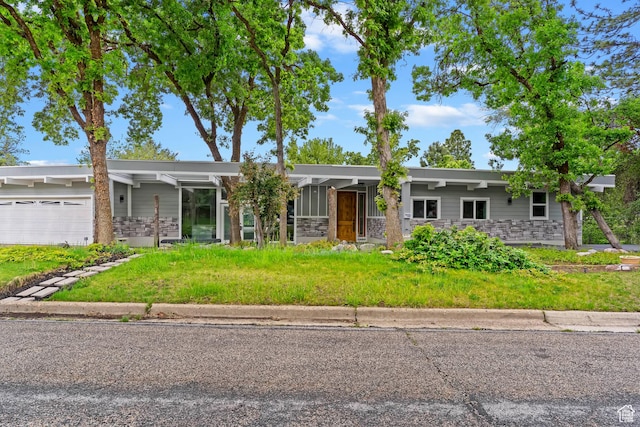 4203 S College Dr E, Ogden, UT 84403 - view of front facade featuring stone siding