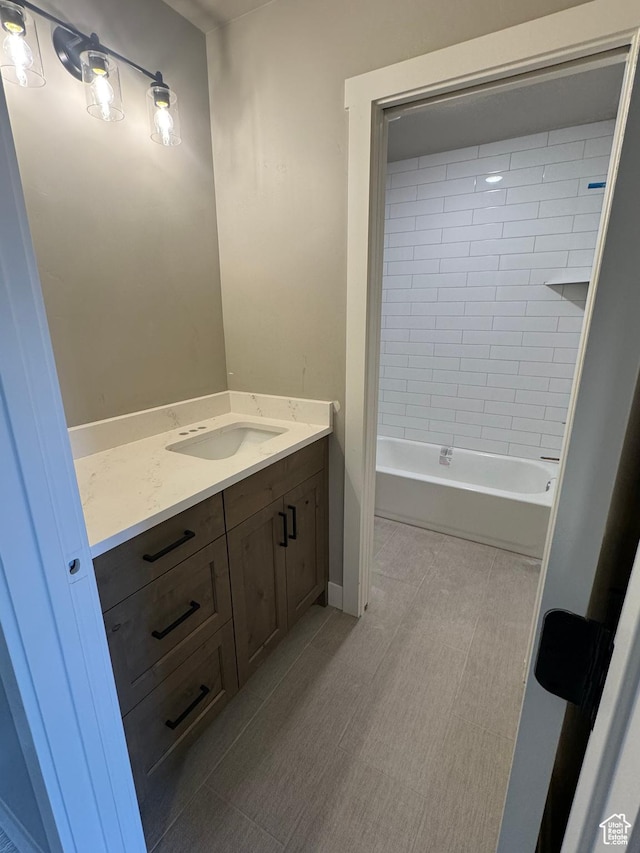 1234 N 4950 W, Plain City, UT 84404 - full bath with vanity and shower / bathtub combination