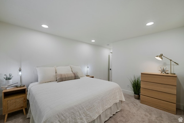 1446 E Anvil Dr, Draper, UT 84020 - carpeted bedroom featuring recessed lighting and baseboards
