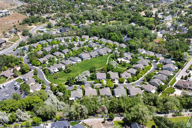 1446 E Anvil Dr, Draper, UT 84020 - aerial view of property and surrounding area featuring nearby suburban area
