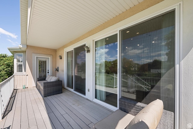 1446 E Anvil Dr, Draper, UT 84020 - view of wooden terrace
