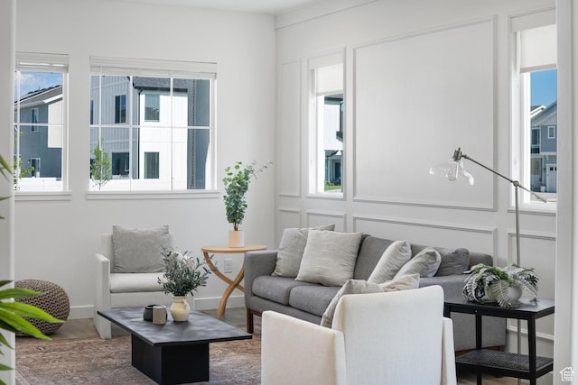 473 N Northshore Dr, Saratoga Springs, UT 84045 - living room featuring wood finished floors and baseboards
