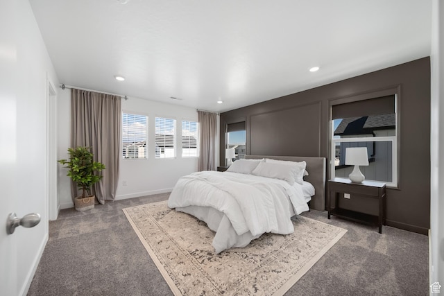 473 N Northshore Dr, Saratoga Springs, UT 84045 - carpeted bedroom featuring baseboards and recessed lighting