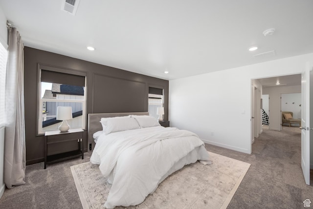 473 N Northshore Dr, Saratoga Springs, UT 84045 - bedroom with carpet, recessed lighting, and baseboards