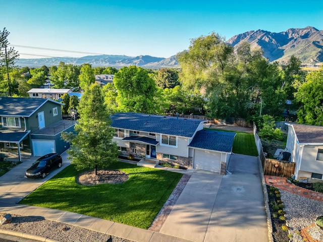 1543 Mulberry Way, Sandy, UT 84093 - drone / aerial view of a mountain backdrop