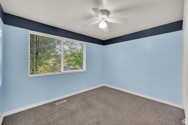 1543 Mulberry Way, Sandy, UT 84093 - unfurnished room with carpet, ceiling fan, and baseboards