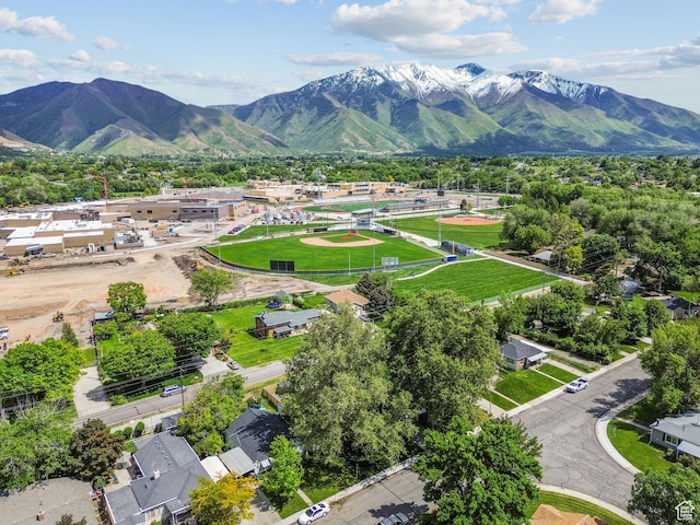598 Brookside Dr, Springville, UT 84663 - drone / aerial view of mountains