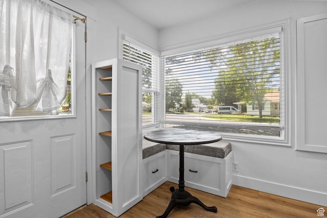 598 Brookside Dr, Springville, UT 84663 - dining room featuring healthy amount of natural light, wood finished floors, and baseboards