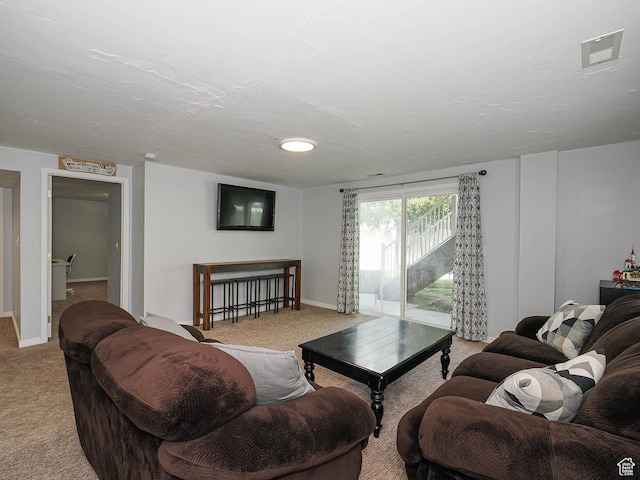 67 N Archmore St, Saratoga Springs, UT 84043 - carpeted living room featuring baseboards