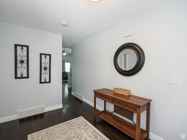 67 N Archmore St, Saratoga Springs, UT 84043 - corridor with baseboards and hardwood / wood-style flooring