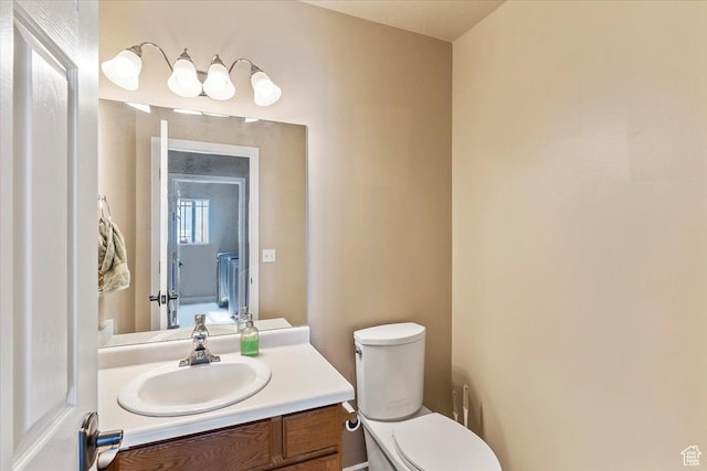 3681 W 775 N, Layton, UT 84041 - half bathroom with vanity and toilet