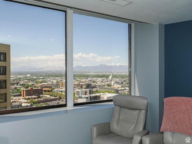 48 W 300 S Unit 2502-N, Salt Lake City, UT 84101 - sitting room with a view of city