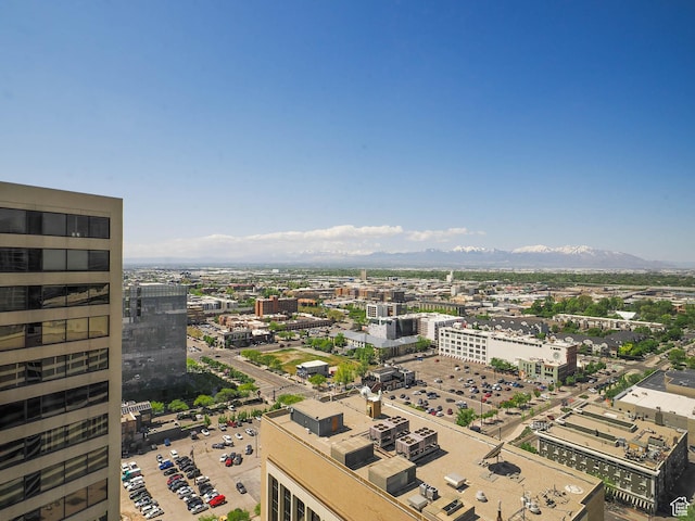 48 W 300 S Unit 2502-N, Salt Lake City, UT 84101 - city view with a mountain backdrop