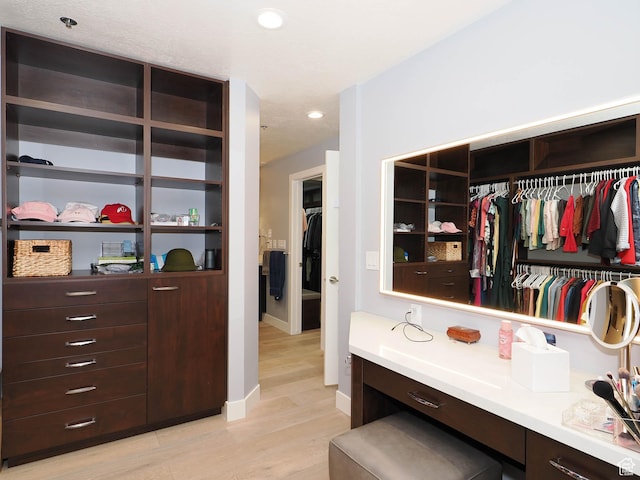 48 W 300 S Unit 2502-N, Salt Lake City, UT 84101 - spacious closet featuring light wood-type flooring