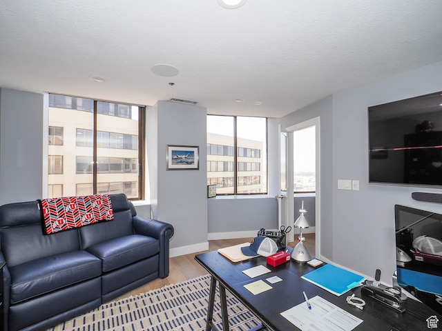 48 W 300 S Unit 2502-N, Salt Lake City, UT 84101 - office featuring wood finished floors and baseboards