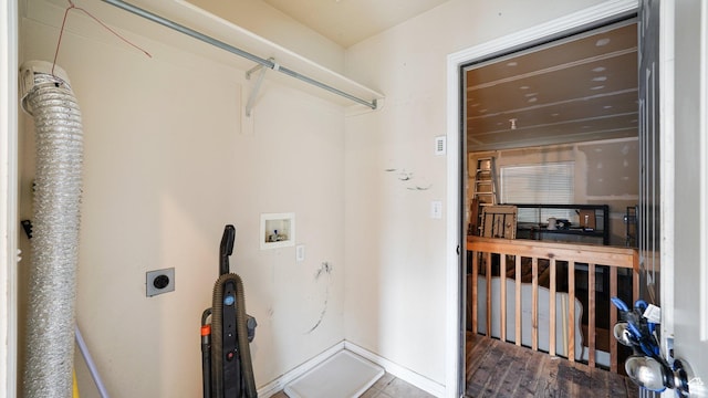 10205 N 3900 W, Cedar Hills, UT 84062 - washroom featuring electric dryer hookup, washer hookup, and baseboards