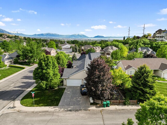 10205 N 3900 W, Cedar Hills, UT 84062 - aerial perspective of suburban area with a mountain backdrop