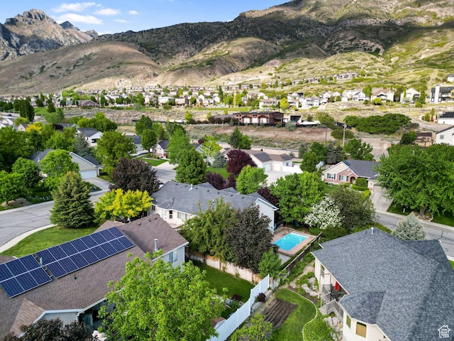 10205 N 3900 W, Cedar Hills, UT 84062 - aerial perspective of suburban area with a mountain backdrop
