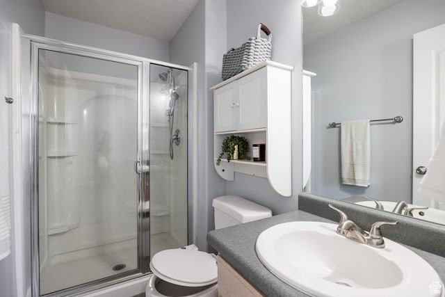 3421 E Dundee Dr, Eagle Mountain, UT 84005 - full bath with a stall shower, toilet, and vanity