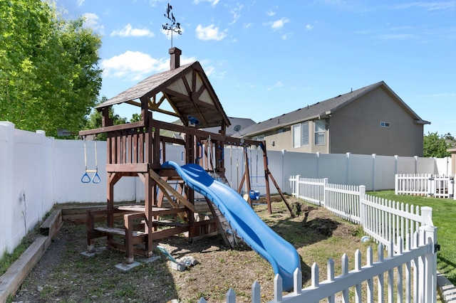 14163 S Friendship Dr W, Herriman, UT 84065 - view of playground with a fenced backyard