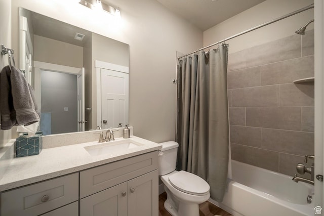 898 S 2560 E, Spanish Fork, UT 84660 - full bath featuring toilet, vanity, and shower / bath combo