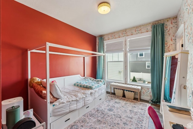 222 S Summer Breeze Ln, Layton, UT 84041 - bedroom featuring wallpapered walls