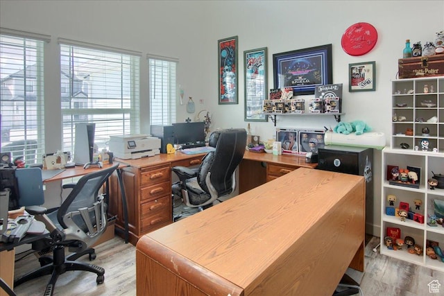 958 W Regatta Ln, Stansbury Park, UT 84074 - office featuring light wood-style floors and healthy amount of natural light