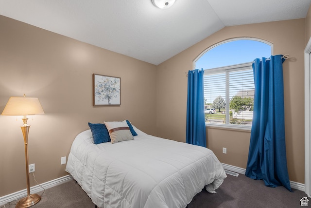 3285 S 575 W, Syracuse, UT 84075 - carpeted bedroom featuring lofted ceiling and baseboards