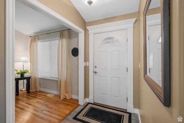 3285 S 575 W, Syracuse, UT 84075 - entryway featuring baseboards and light wood-style flooring
