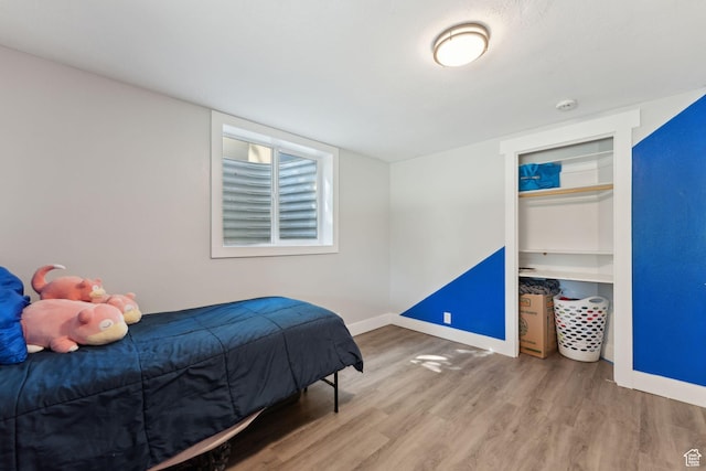 3407 S 325 W, Bountiful, UT 84010 - bedroom with wood finished floors and baseboards