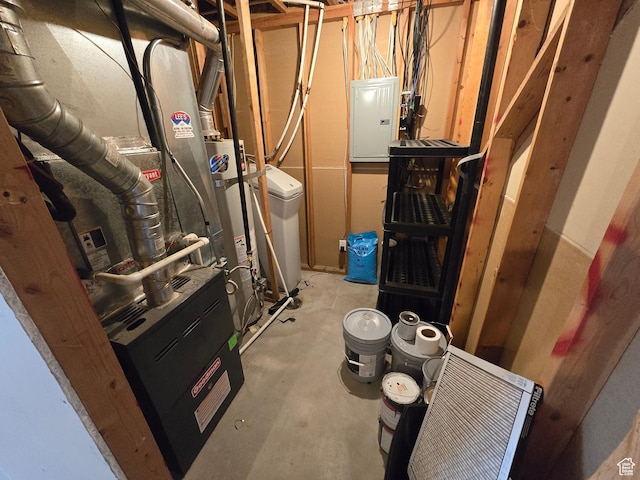 4043 S Lake Vista Dr, Saratoga Springs, UT 84045 - utility room featuring electric panel