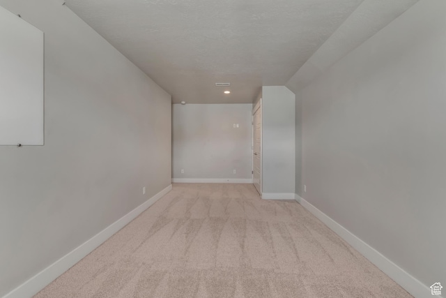 3727 N 900 W, Lehi, UT 84043 - unfurnished room featuring light carpet, baseboards, and recessed lighting
