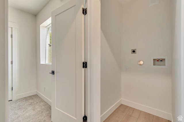 3727 N 900 W, Lehi, UT 84043 - laundry area featuring electric dryer hookup, hookup for a washing machine, and baseboards