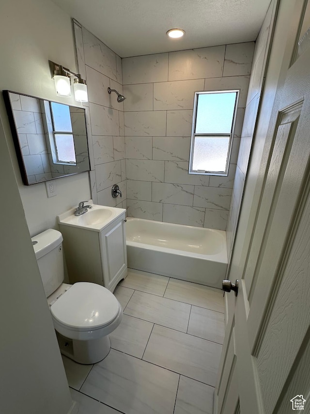 4688 S 200 E, Washington Terrace, UT 84405 - full bathroom with toilet, vanity, and tub / shower combination