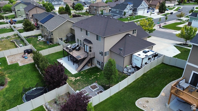 414 W Kit Fox Dr, Saratoga Springs, UT 84045 - aerial view of residential area