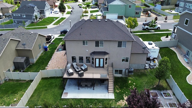 414 W Kit Fox Dr, Saratoga Springs, UT 84045 - aerial view of residential area