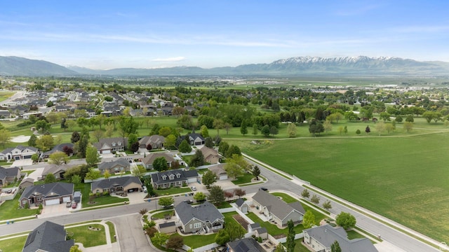 890 E 20 N, Smithfield, UT 84335 - aerial perspective of suburban area with a mountain backdrop