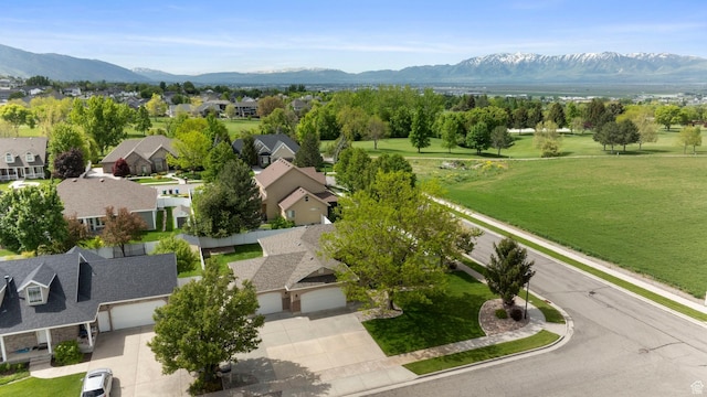 890 E 20 N, Smithfield, UT 84335 - aerial perspective of suburban area with a mountainous background