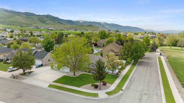 890 E 20 N, Smithfield, UT 84335 - aerial view of residential area featuring a mountain backdrop