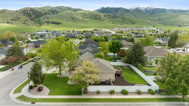 890 E 20 N, Smithfield, UT 84335 - aerial perspective of suburban area featuring a mountain backdrop