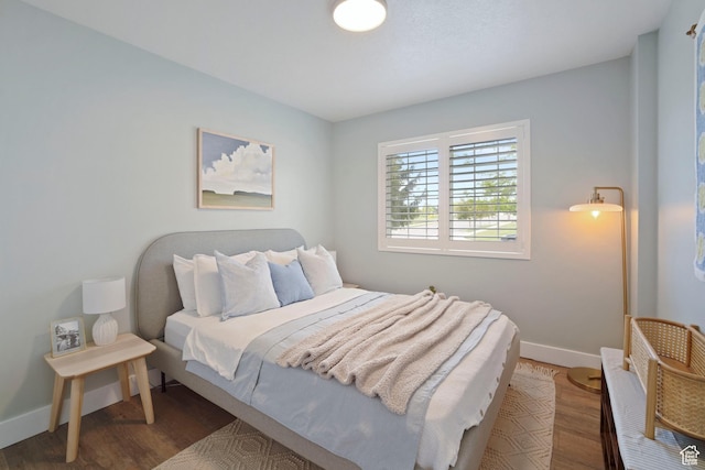 890 E 20 N, Smithfield, UT 84335 - bedroom with wood finished floors and baseboards