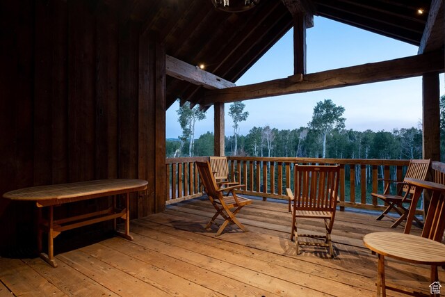 11042 E Wild Elk Mdw, Heber City, UT 84032 - view of deck