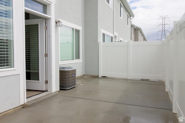 3717 S 3250 W Unit E33, West Haven, UT 84401 - view of patio with central AC