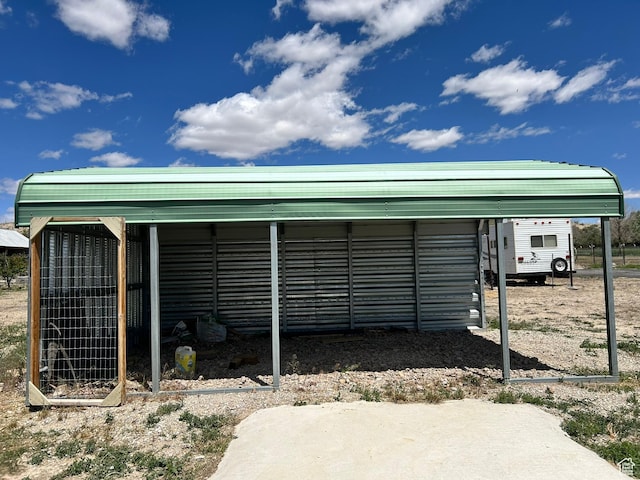 545 E Molen Rd, Ferron, UT 84523 - view of outbuilding with a carport