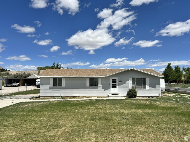 545 E Molen Rd, Ferron, UT 84523 - view of ranch-style house