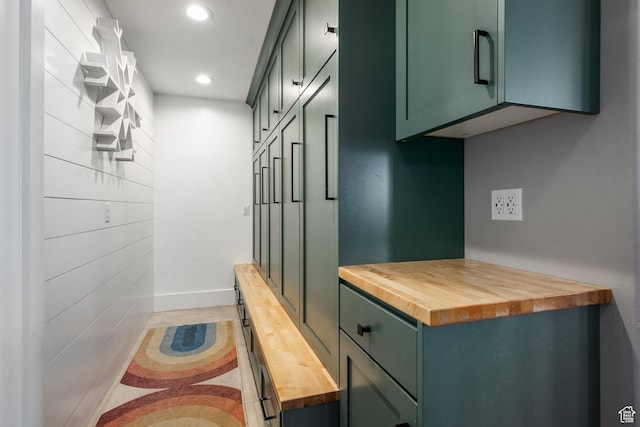 2949 W Hayden Ridge Way, Riverton, UT 84065 - bathroom with recessed lighting and baseboards