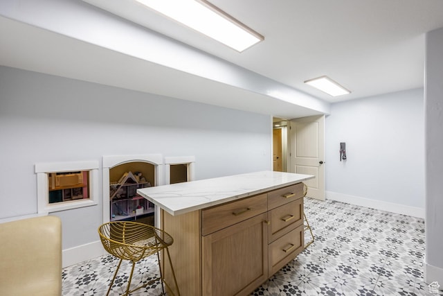 2949 W Hayden Ridge Way, Riverton, UT 84065 - bar with baseboards and light flooring