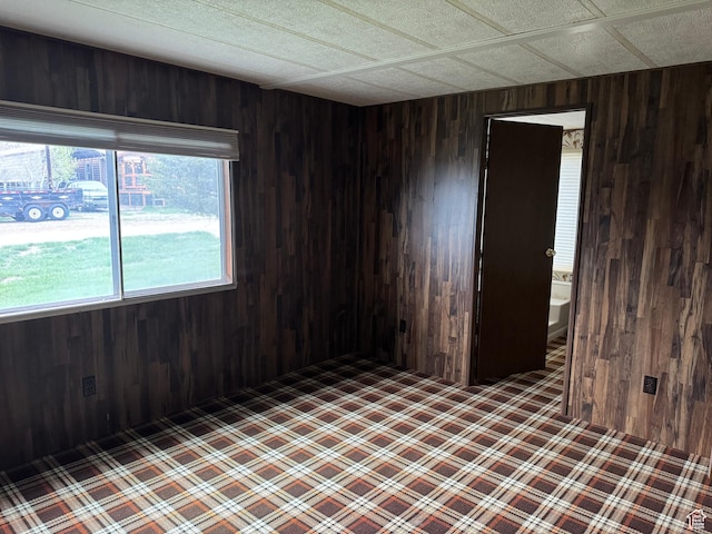 184 N 3rd E, Manila, UT 84046 - unfurnished room with wooden walls
