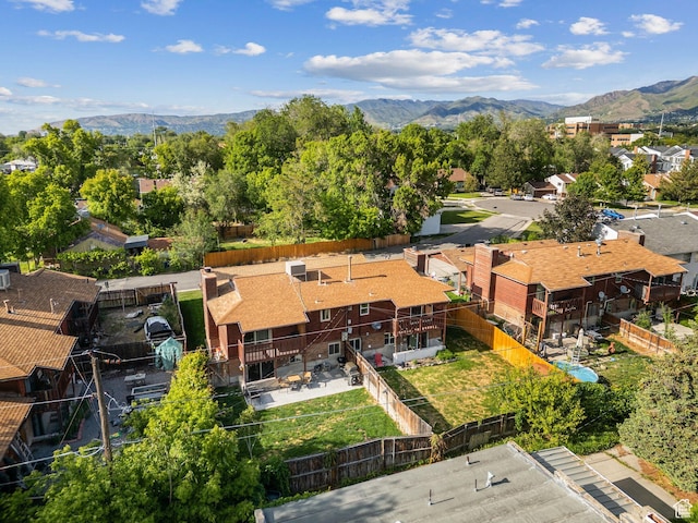 518 E 3955 S, Millcreek, UT 84107 - aerial perspective of suburban area with a mountain backdrop